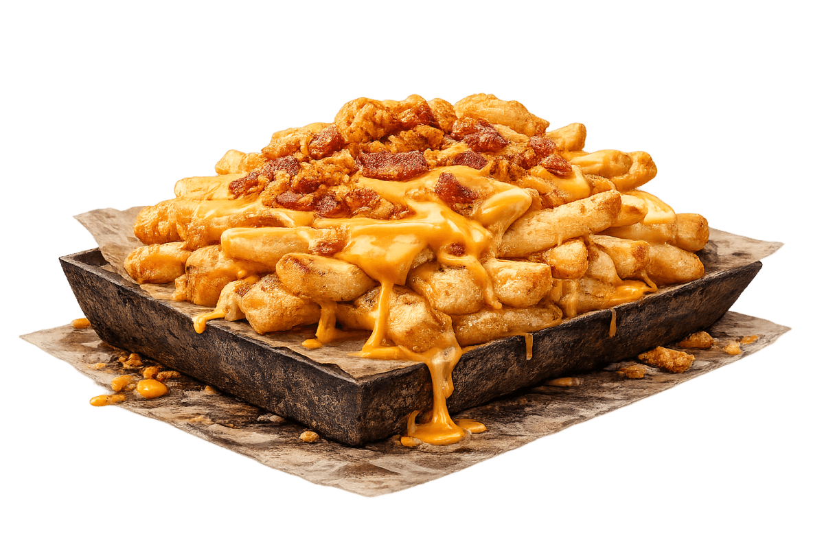 FRITES CHEDDAR BACON — Nos extras à Mulhouse